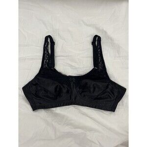 Amoena Annabell Pocket Mastectomy Bra 38C BLACK